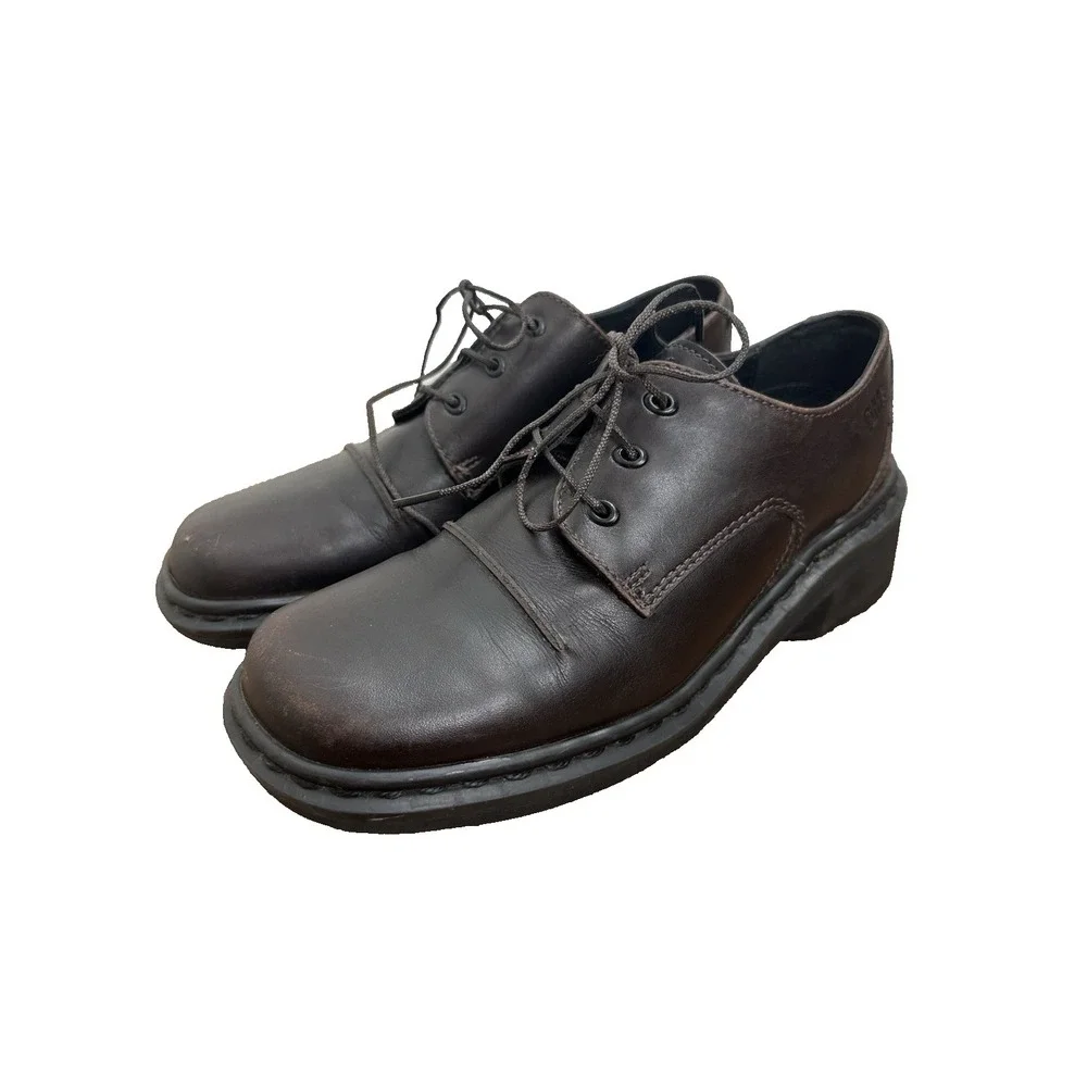 Vintage Dr Martens Size 5 Oxford 9264 Brown Air Cushioned Sole 90's Y2K Academia